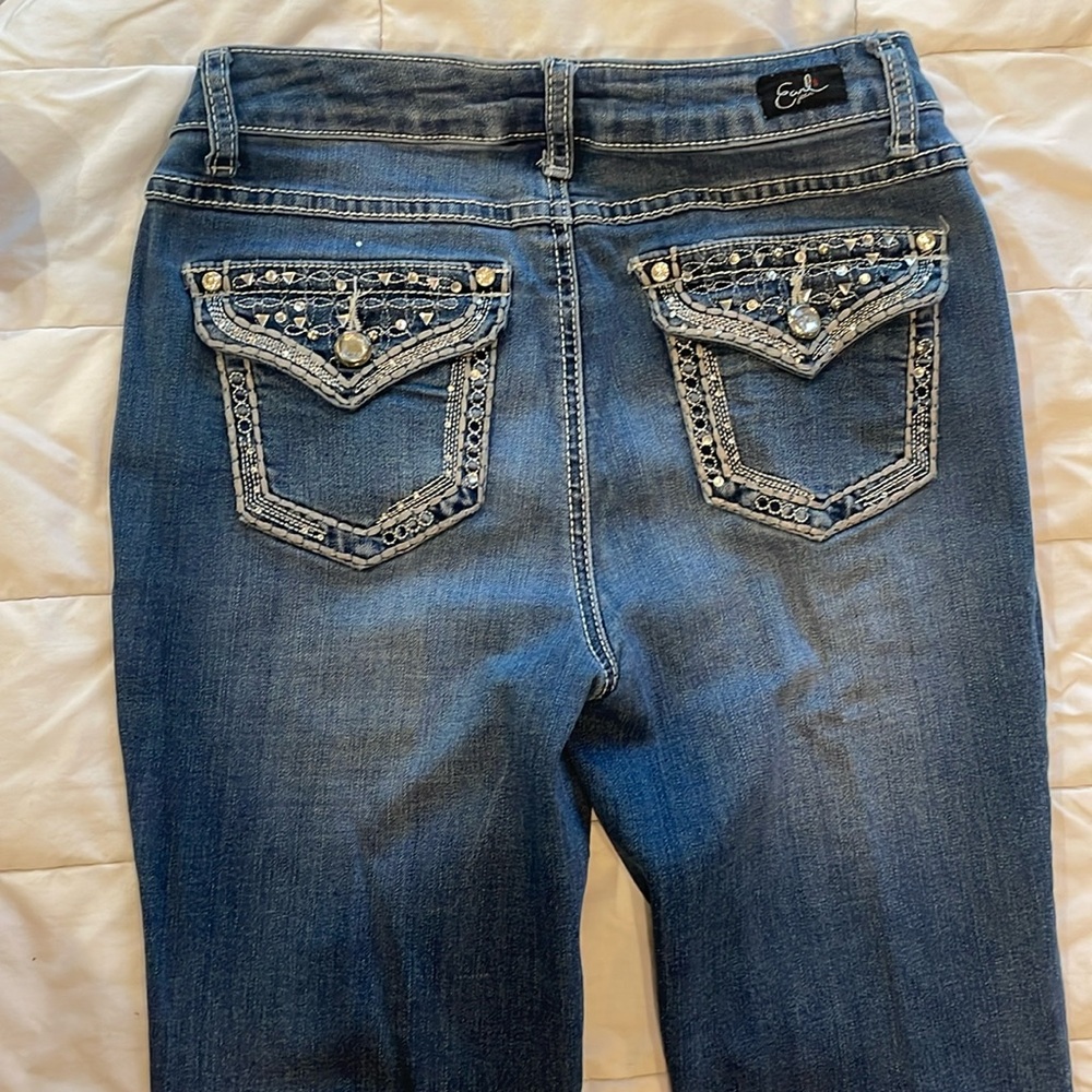 Earl Jeans Blue Denim. Slim Boot Style